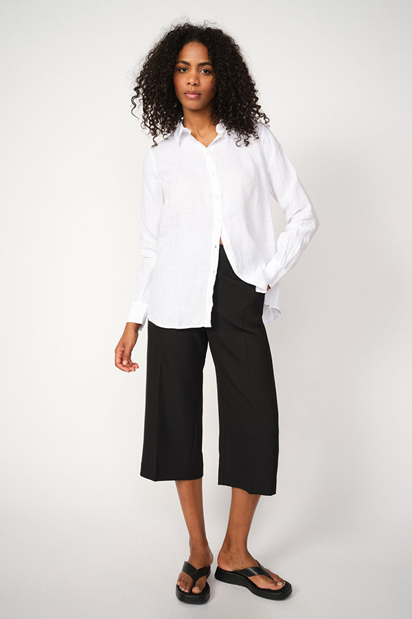 MMLeyana Miley Culotte Pants / Long Shorts Black - 4