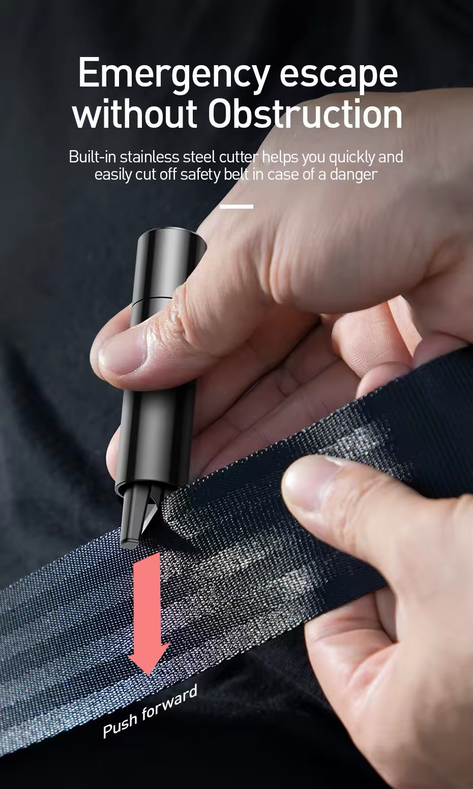 Sharp Tool Safety Hammer, Baseus - 3