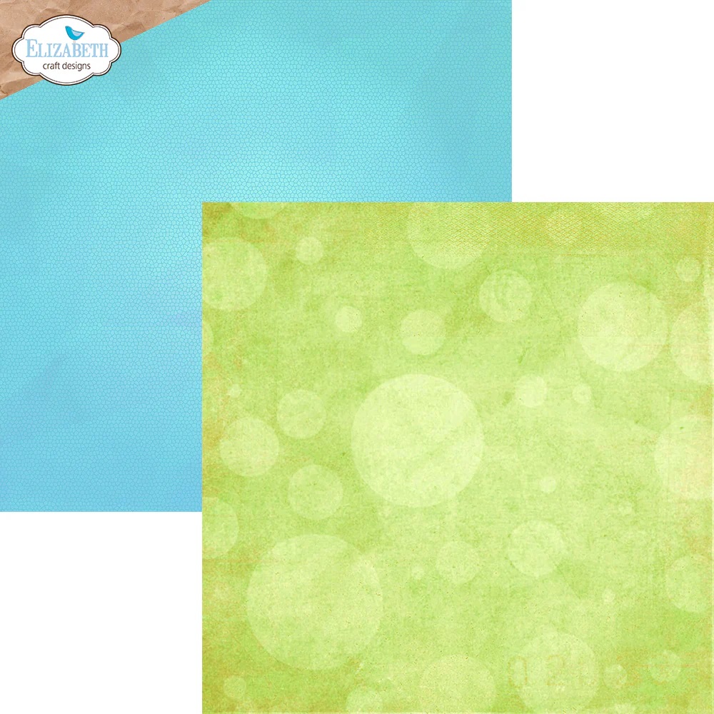 Elizabeth  -  Printed Cardstock -12x12 - Colorful Collective - 3