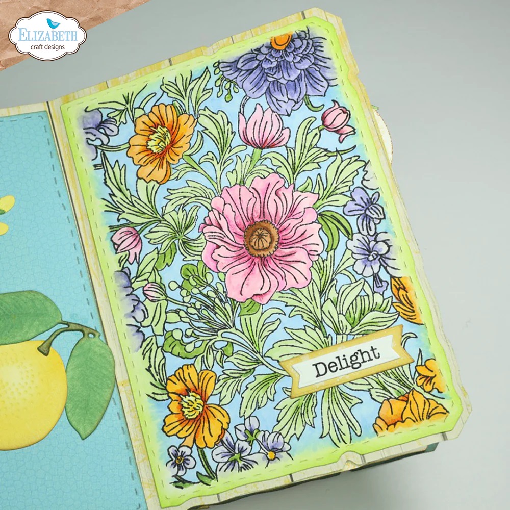 Elizabeth - Clear stamps - Large Nature Stamp - 3