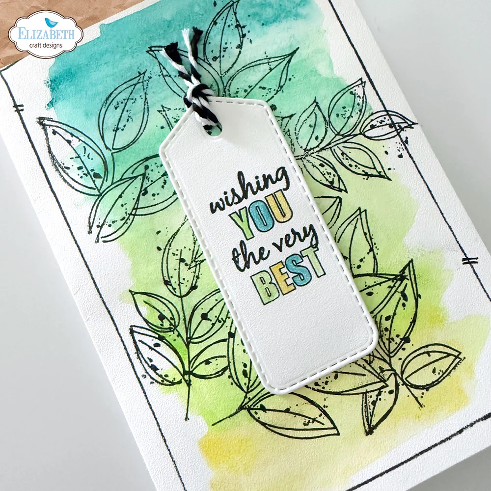 Elizabeth - Clear stamps - Large Nature Stamp - 4