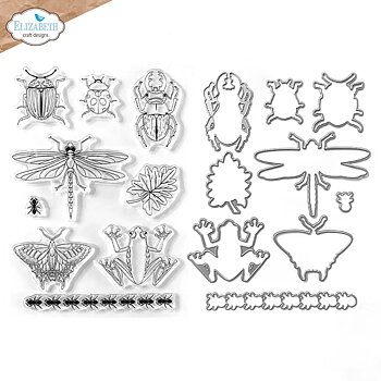 Elizabeth - Beetles and Bugs  - Stamp and Die Set