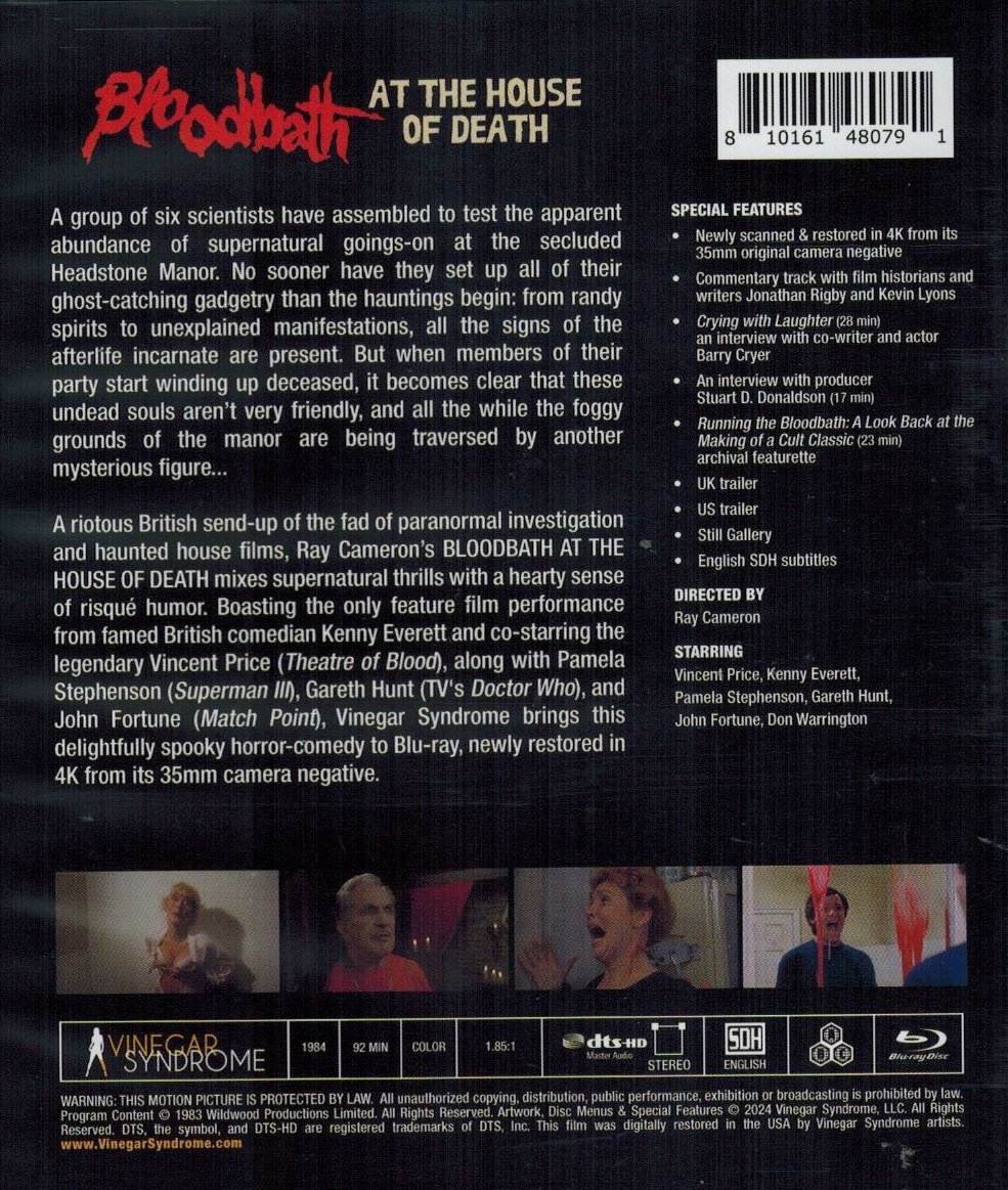 Bloodbath At the House of Death (ej svensk text) (Blu-ray) - 2