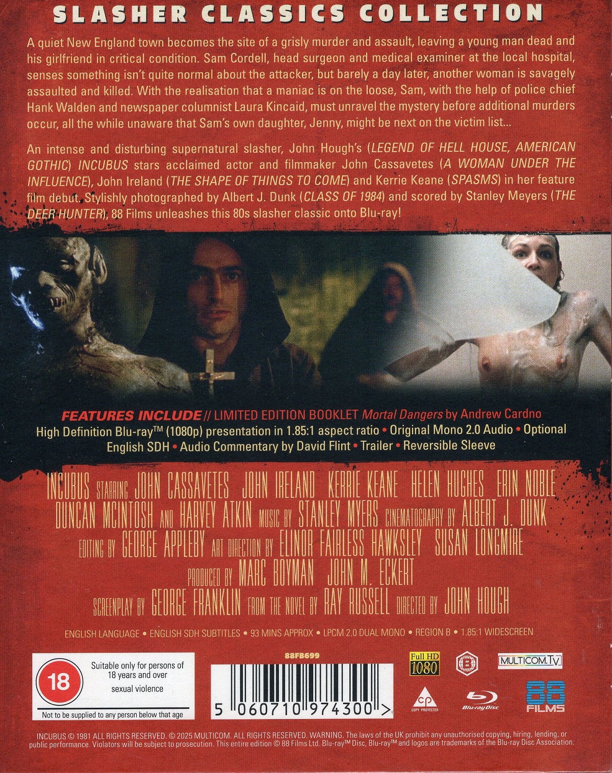 Incubus (Limited Edition) (ej svensk text) (Blu-ray) - 2