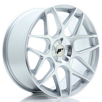 19" JR Wheels JR18 - Silver Machined Face