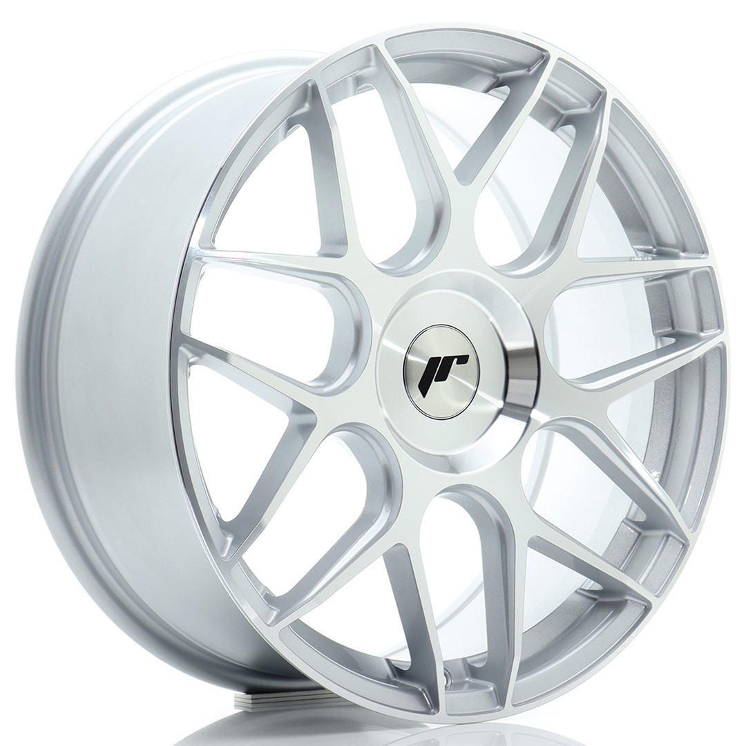 18" JR Wheels JR18 - Silver Machined Face
