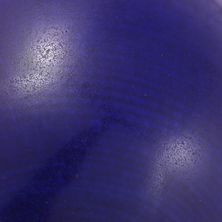 John Andersson (1950s) Unique Blue Swelling Vase 18 cm