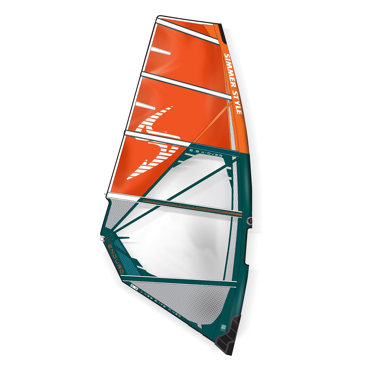 Simmer Vindsurfingsegel Enduro 2025/26