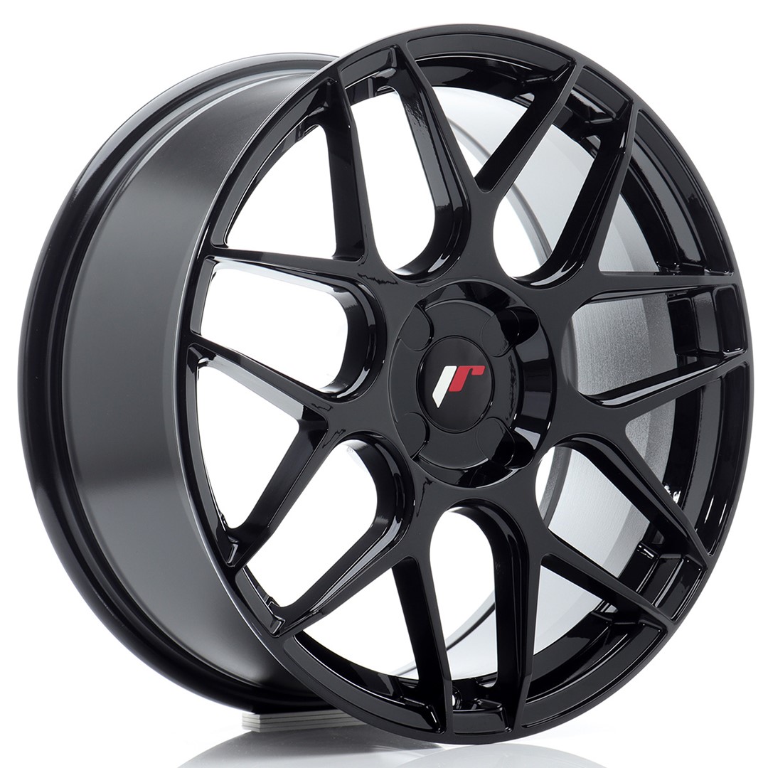 18" JR Wheels JR18 - Glossy Black