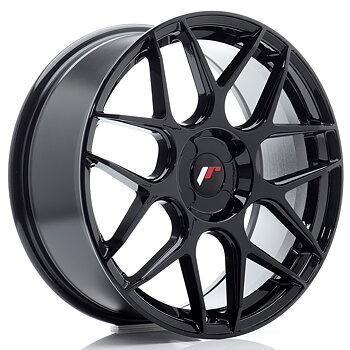 18" JR Wheels JR18 - Glossy Black