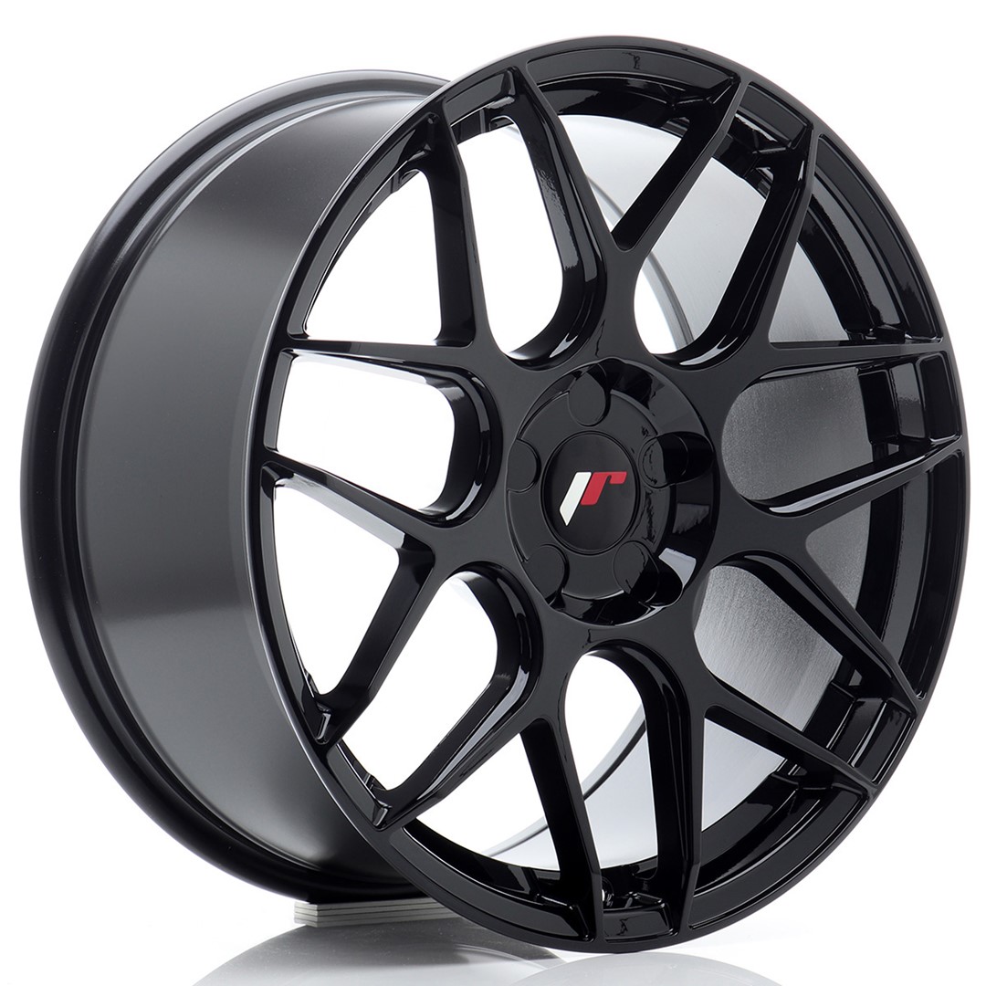18" JR Wheels JR18 - Glossy Black - 2