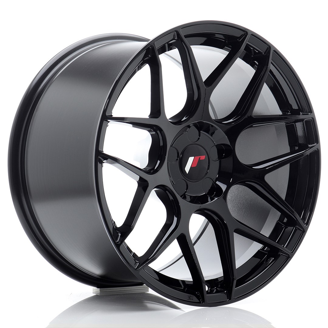 18" JR Wheels JR18 - Glossy Black - 4