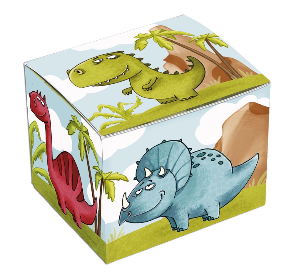 Masker (og skattejagt), Dinosaurer, sæt med 5 stk. - 7