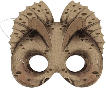 Masker (og skattejagt), Dinosaurer, sæt med 5 stk.