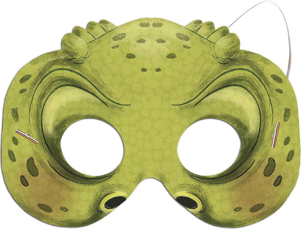 Masker (og skattejagt), Dinosaurer, sæt med 5 stk. - 4