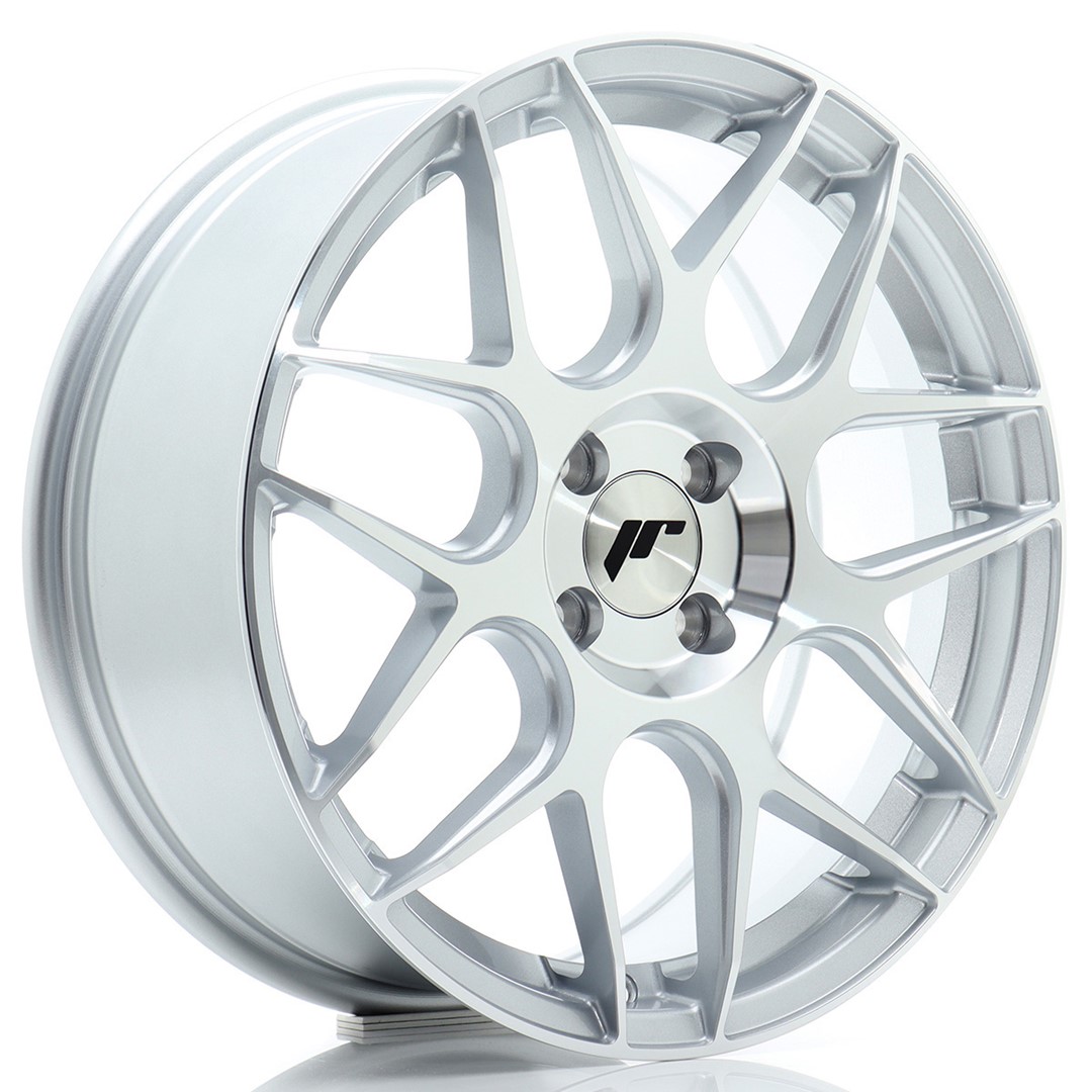 17" JR Wheels JR18 - Silver Machined Face
