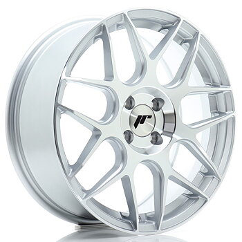 17" JR Wheels JR18 - Silver Machined Face