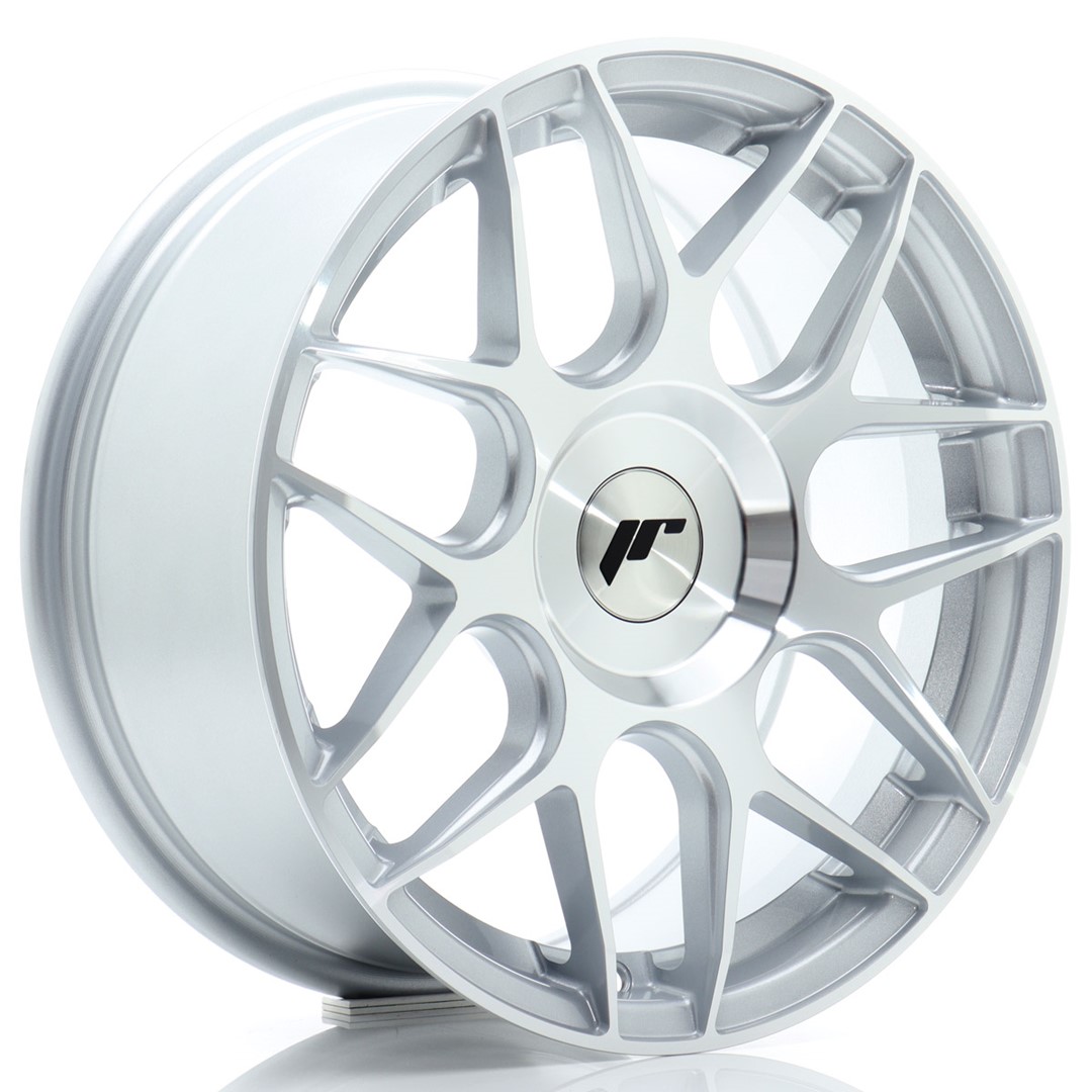 16" JR Wheels JR18 - Silver Machined Face