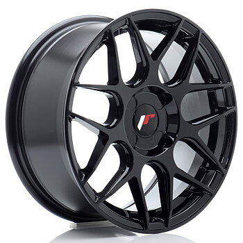16" JR Wheels JR18 - Glossy Black
