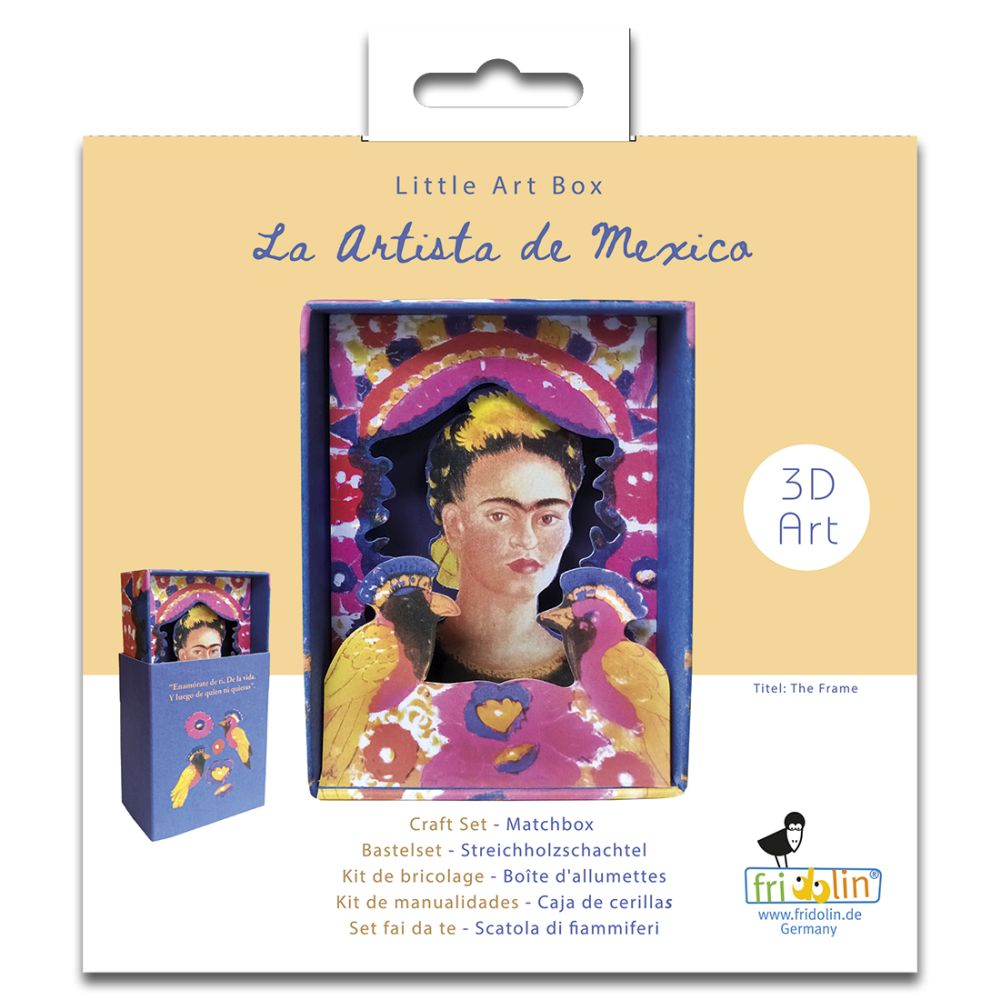 Little Art Box-sæt, Frida Kahlo, Selvportræt "Rammen"