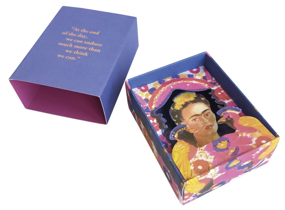 Little Art Box-sæt, Frida Kahlo, Selvportræt "Rammen" - 3