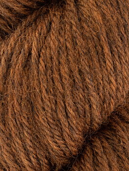 Färg 1037  umber 20-22m/10 cm Bluefaced Leicester Fleece 100% brittiskt ullgarn 