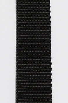 Handtagsband /Gjordband - 25 mm brett - Syntet/Svart (Metervara)
