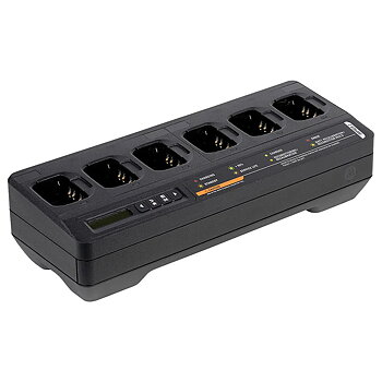 Motorola IMPRES 6-Way Multi-Unit Charger with Euro cord and Power Supply