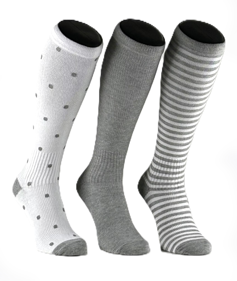 Stödstrumpa Bambu 3-pack