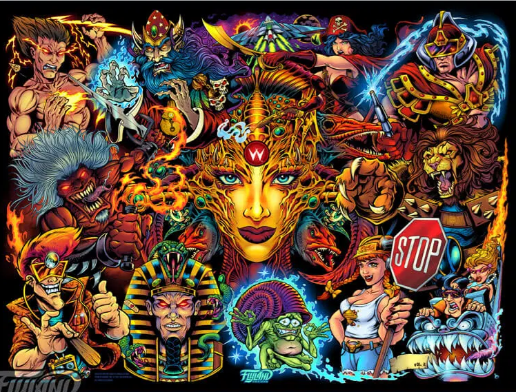 Vinyl Banner Large 6(1,8M) ×4 (1,2M) feet - Williams Mashup VOL 2 - 2