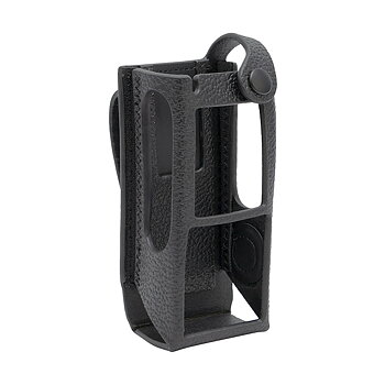 Motorola Leather Case, 3 inch Fixed Belt Loop - R7 w/Display