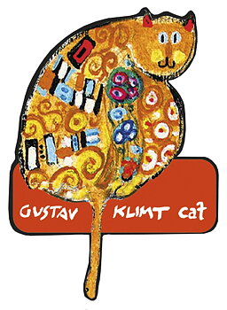 Magnet MDF, Gustav Klimt-Cat