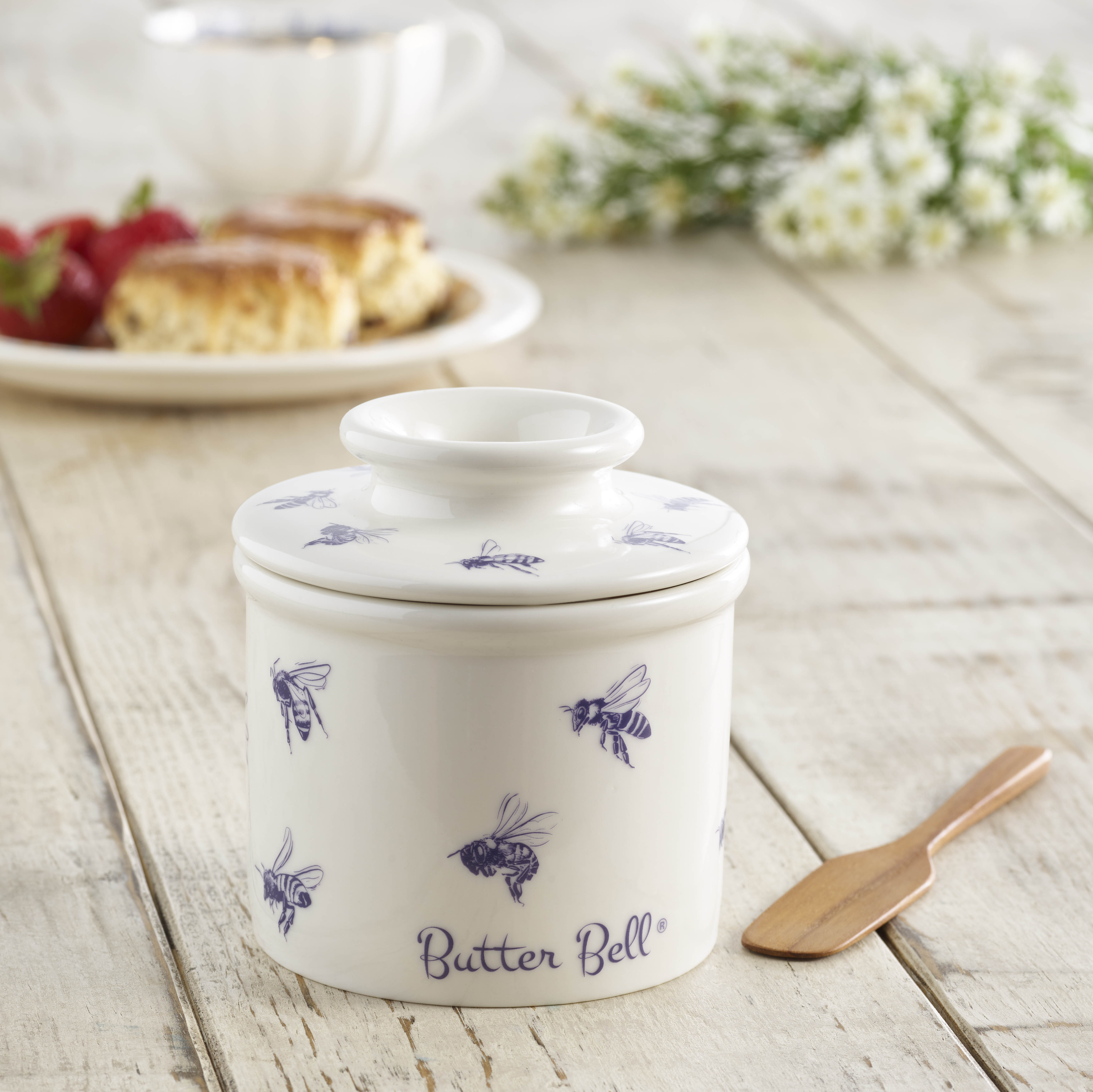 Smörklocka, The Honey Bee Butter Bell Crock- Butter Bell® - 4