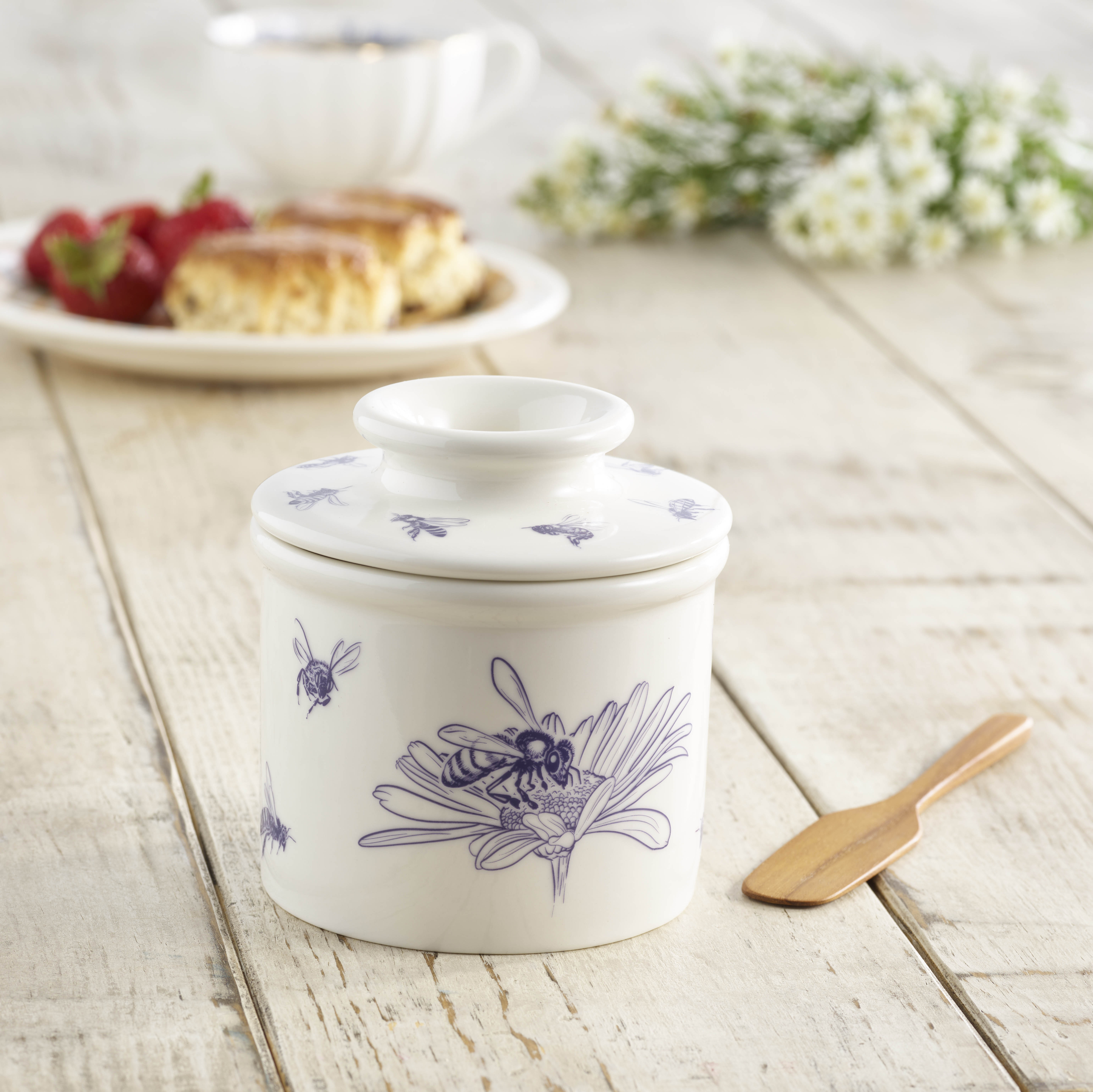 Smörklocka, The Honey Bee Butter Bell Crock- Butter Bell® - 5