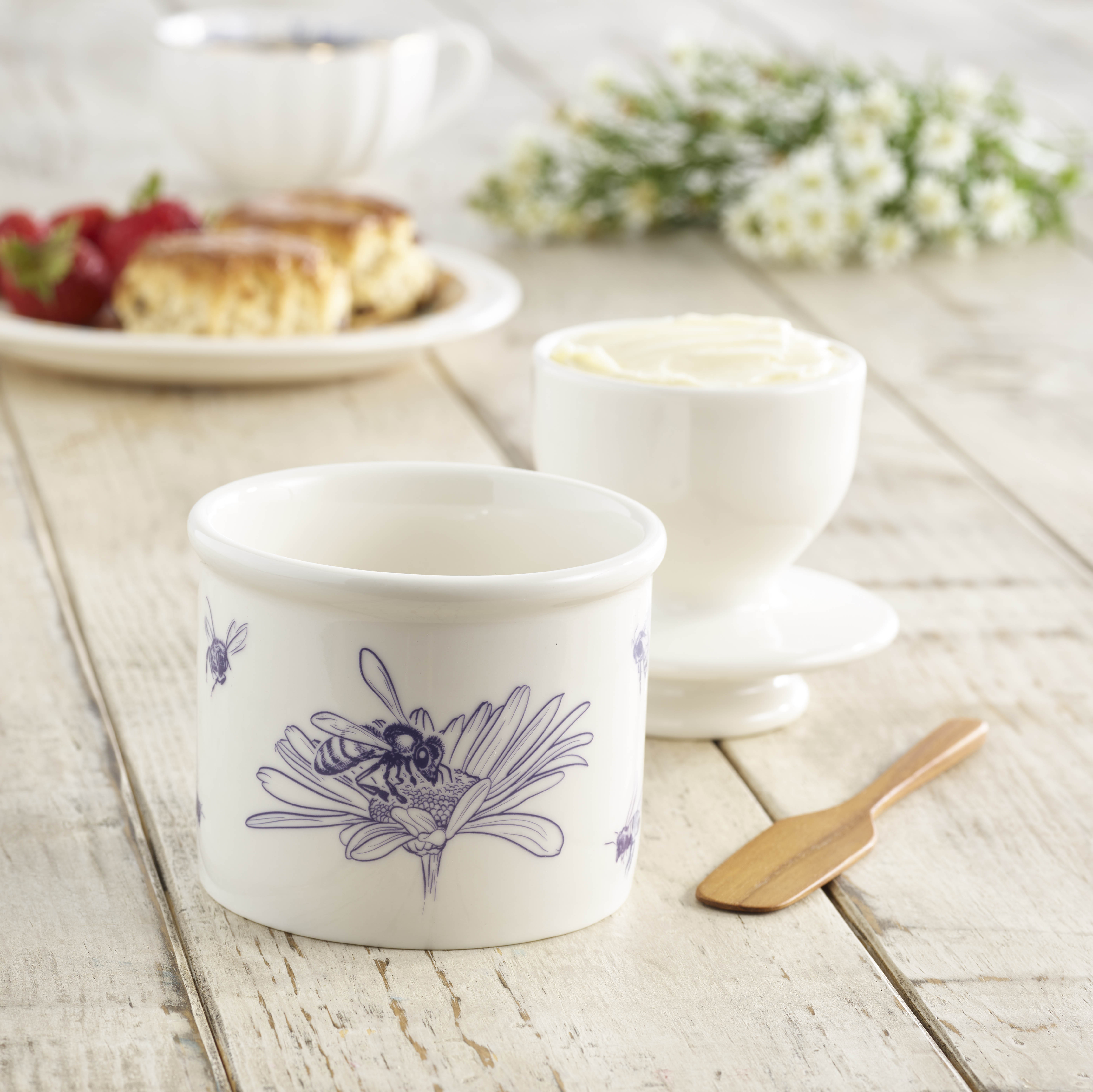 Smörklocka, The Honey Bee Butter Bell Crock- Butter Bell® - 3