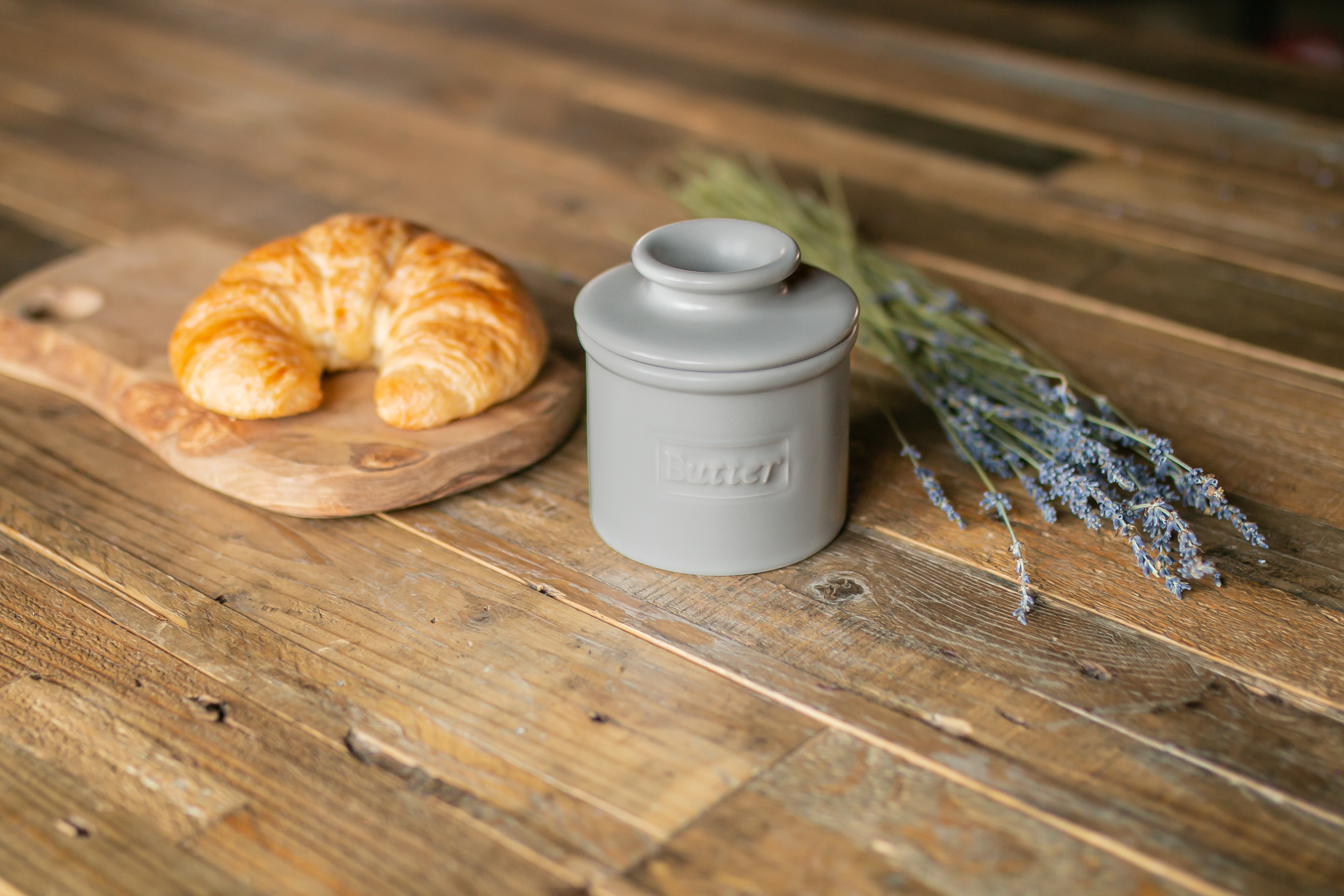 Smörklocka, Matte Stone Cafe Butter Bell Crock- Butter Bell® - 5