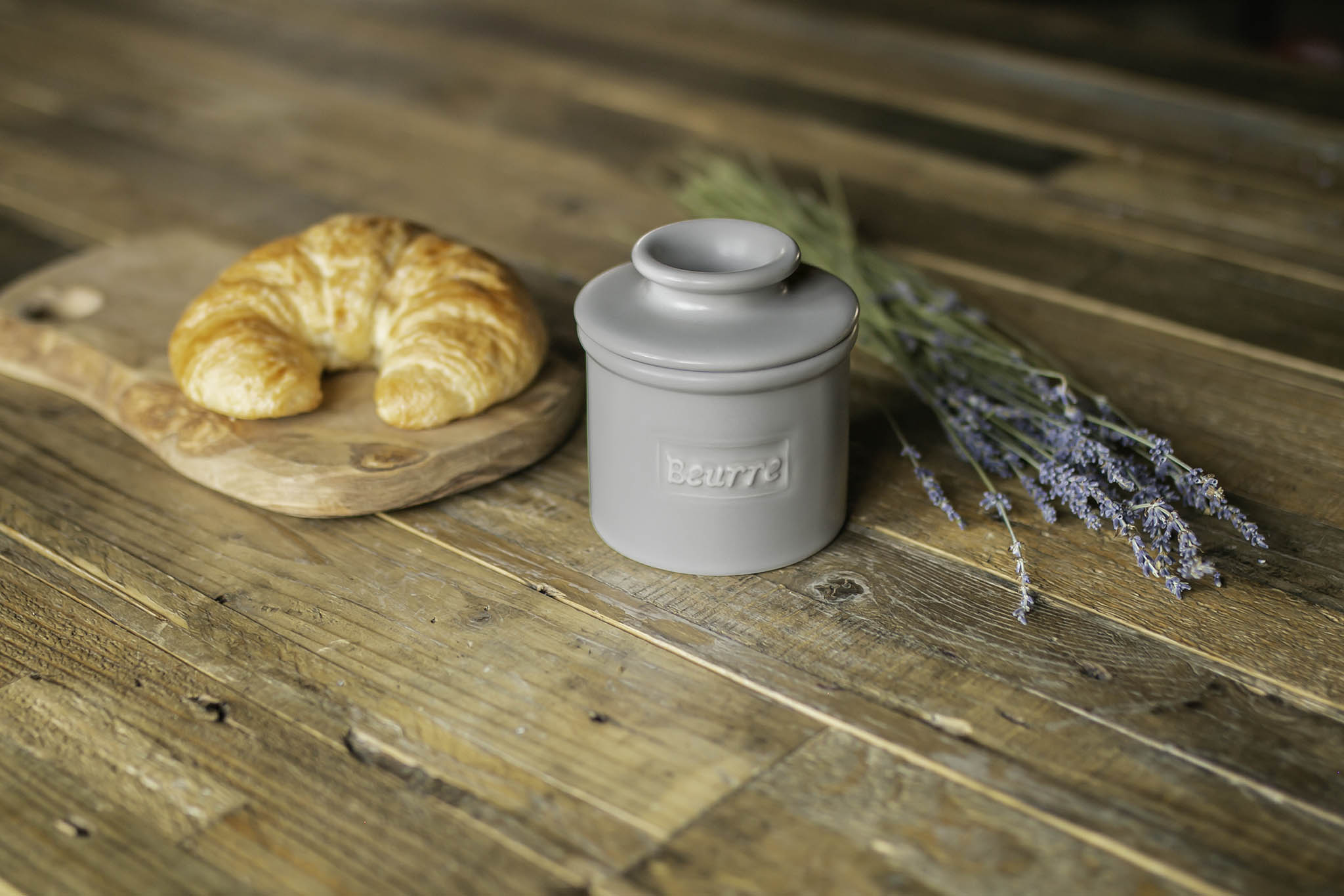 Smörklocka, Matte Stone Cafe Butter Bell Crock- Butter Bell® - 3