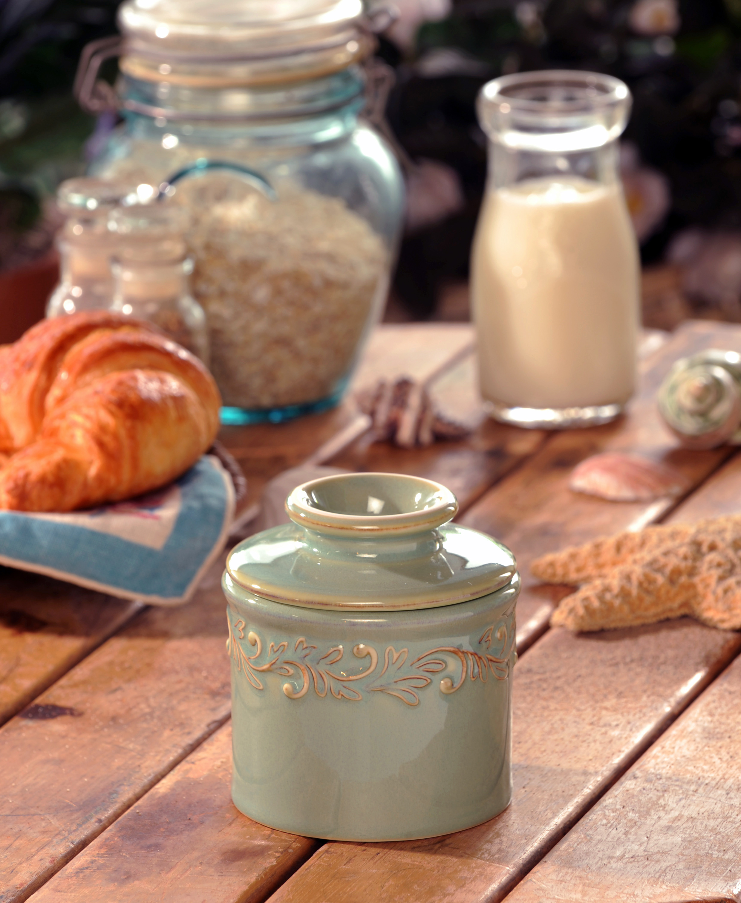 Smörklocka,Sea Spray Antique Butter Bell Crock- Butter Bell® - 6