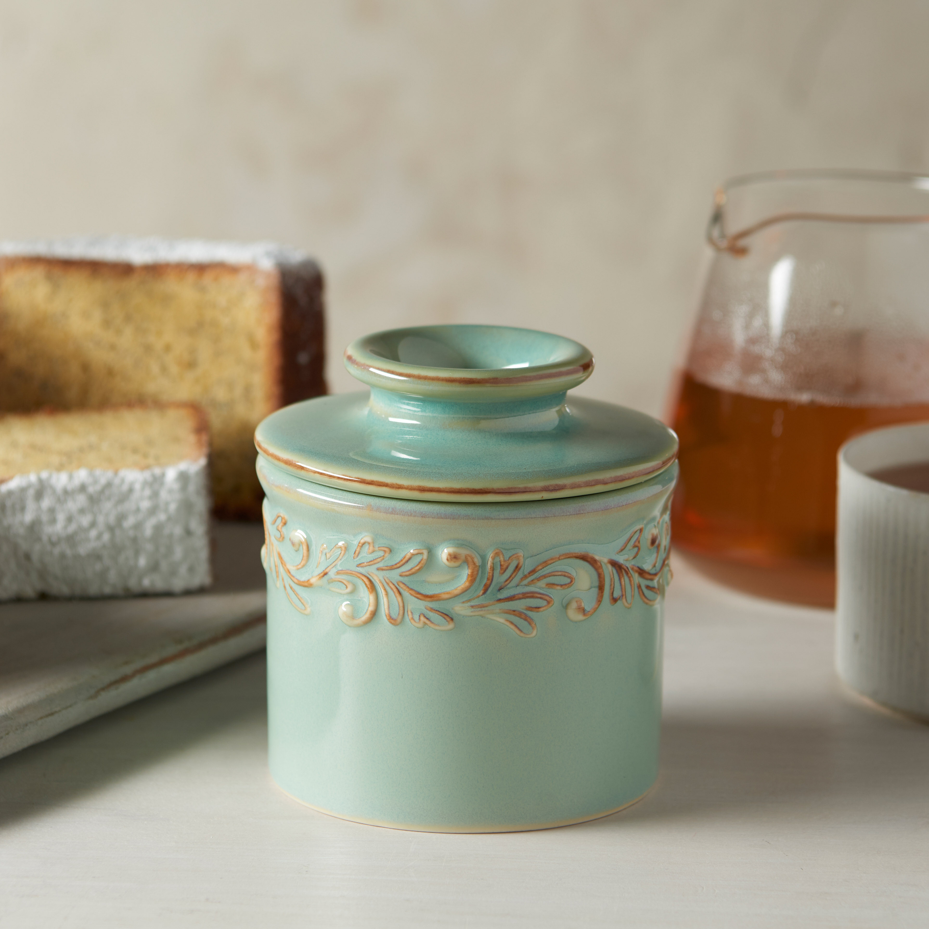 Smörklocka,Sea Spray Antique Butter Bell Crock- Butter Bell® - 3