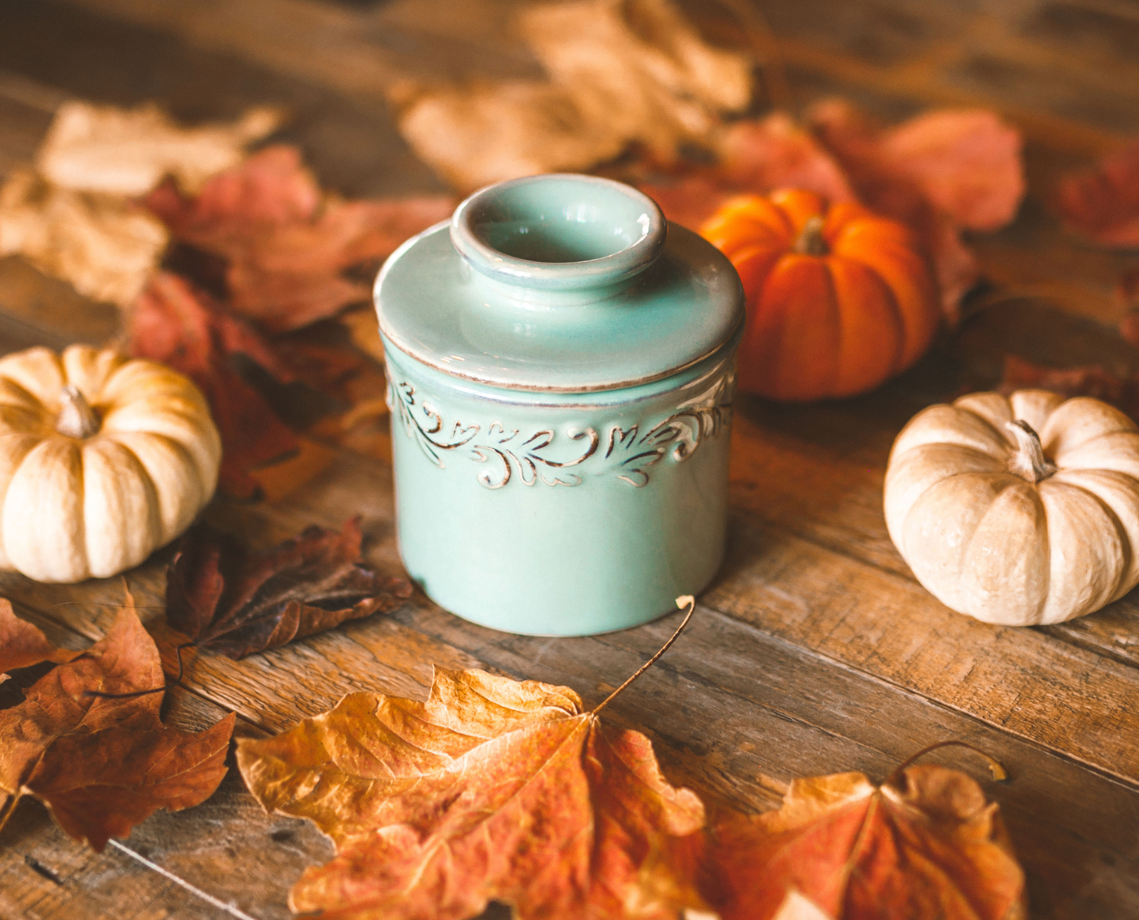 Smörklocka,Sea Spray Antique Butter Bell Crock- Butter Bell® - 4