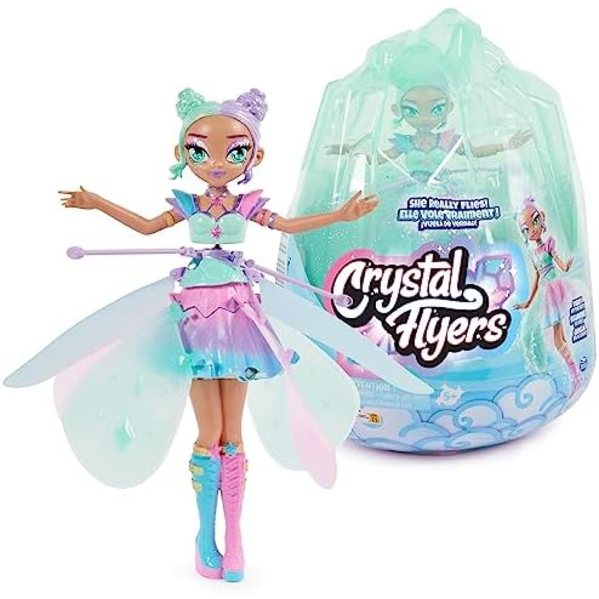 Hatchimals Pixies Crystal Flyer Pastel Kawaii