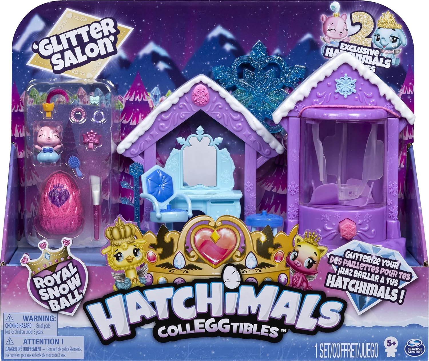Hatchimals Colleggtibles Glitter Salong