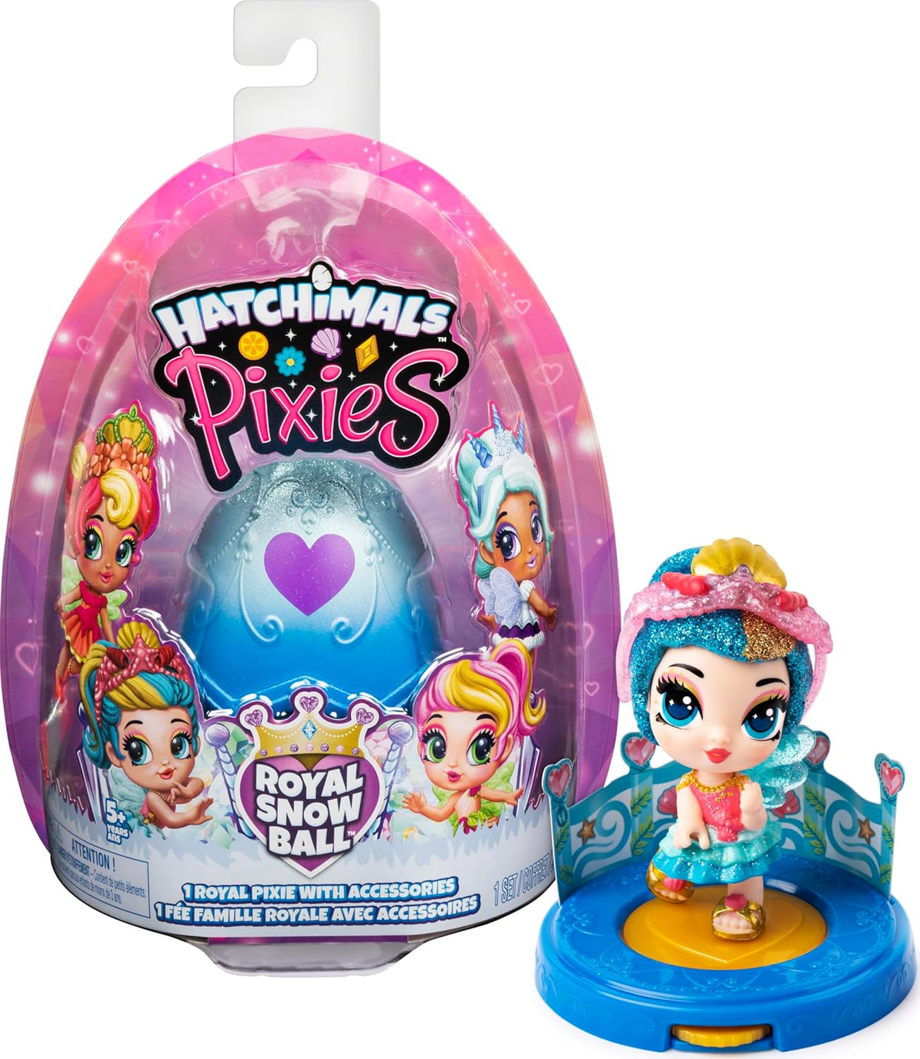 Hatchimals Pixies Royal Snowball