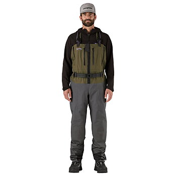Patagonia Swiftcurrent Expedition Zip Front Vadarbyxor - Basin Green