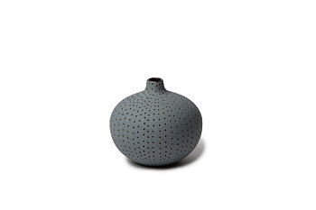 Vase  Bari Medium LightBlueDots