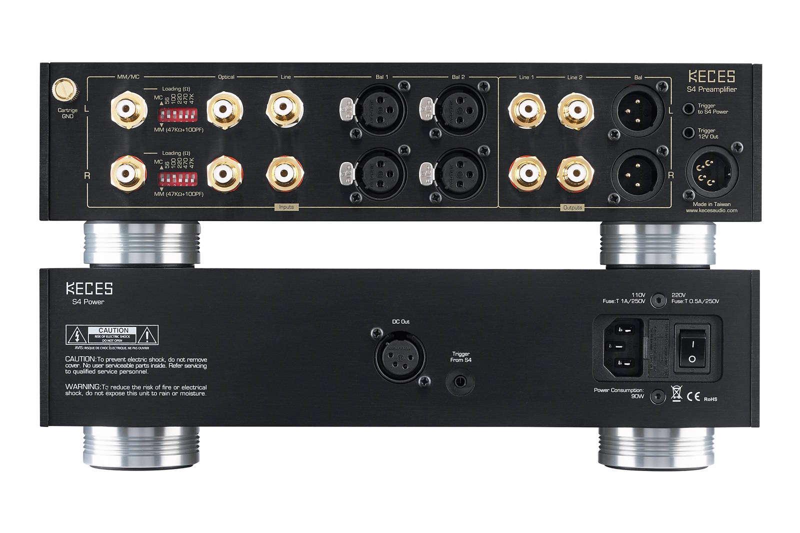 KECES S4 Stereo Preamplifier - 2