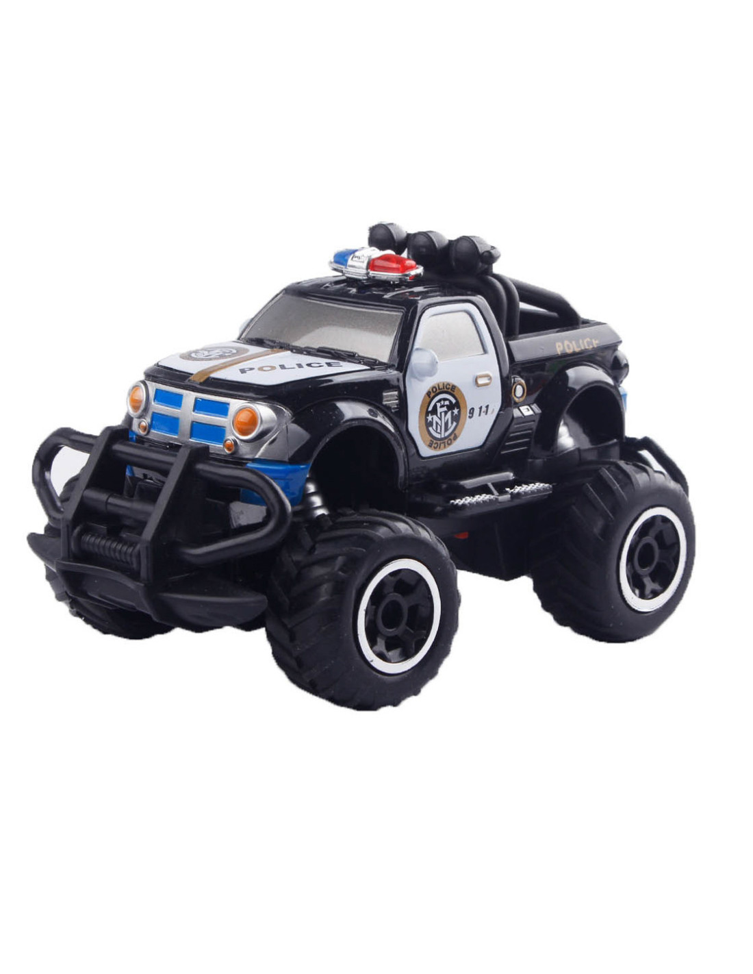 G4P Mini Truck Police 1/43, 14cm powered by 4pcs AA