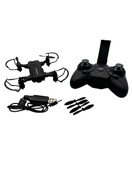 G4P Mini Foldable Drone 14x14x3.5cm with battery/charger