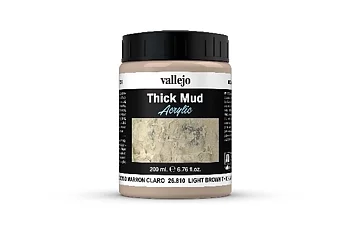 Diorama FX Ljusbrun Tjock Lera, 200ml