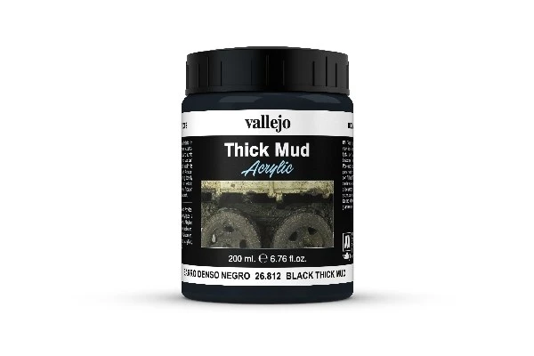 Diorama FX Black Thick Mud, 200ml